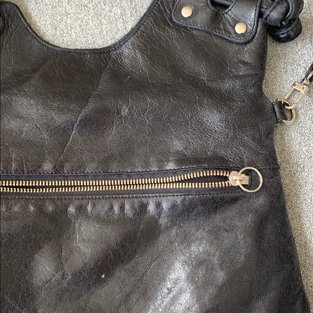 Pietro Alessandro black leather bag. - Picture 2 of 8